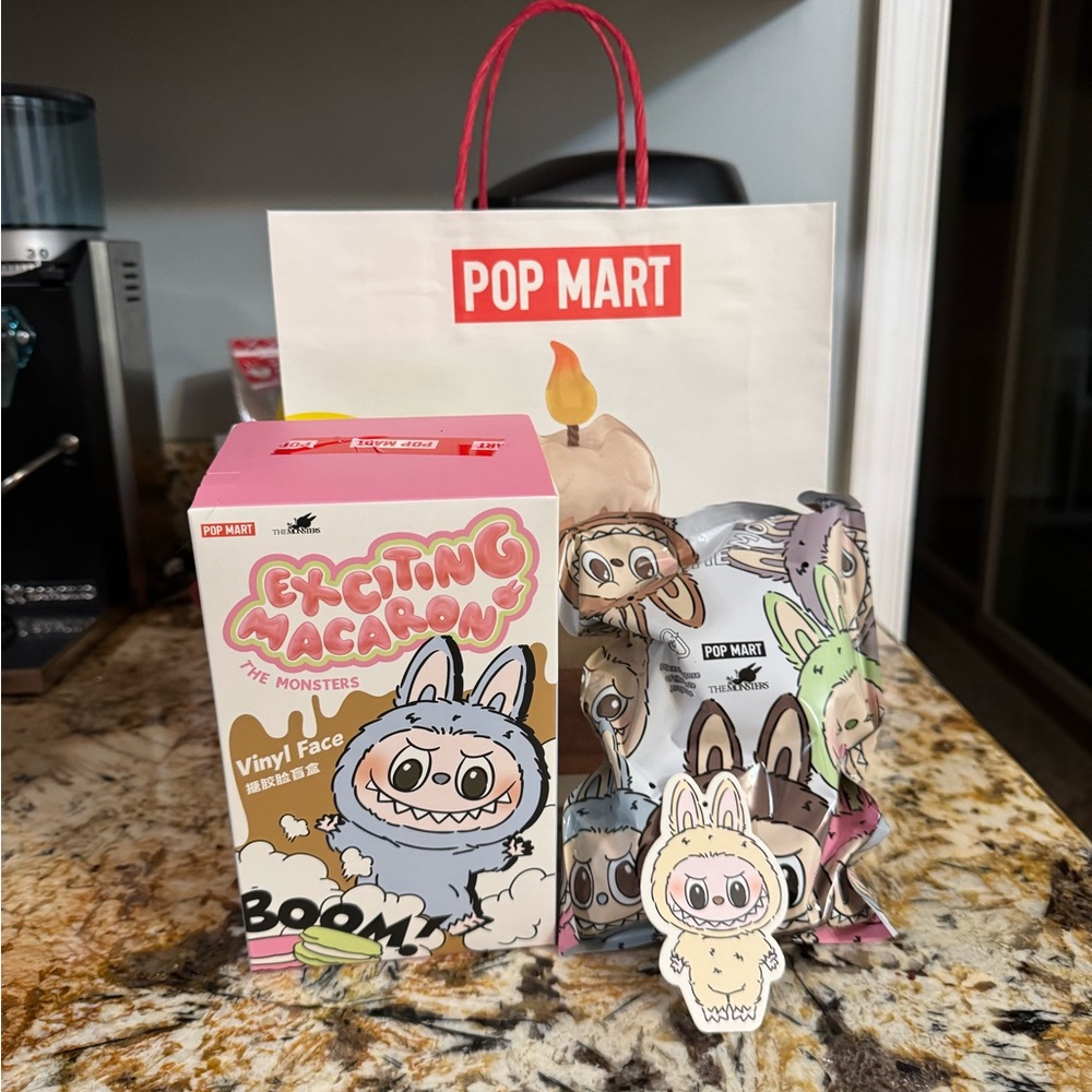 Pop Mart Exciting Macaron Labubu Soymilk sealed and confirmed